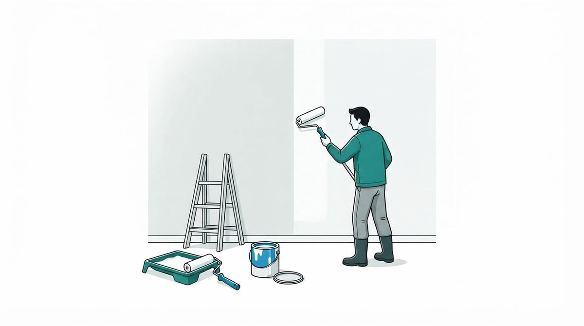 Pintura blanca mate para interior: cómo elegirla y conseguir un acabado uniforme