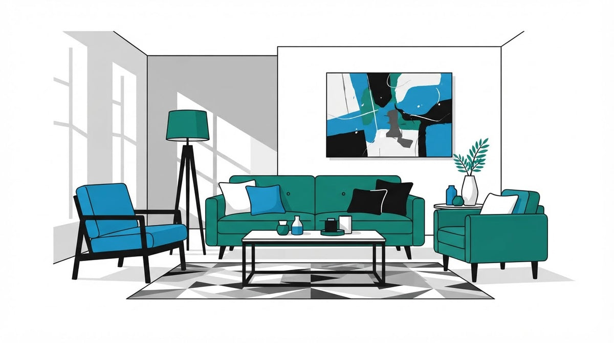 Mejores colores para pintar el salón según la luz y el mobiliario