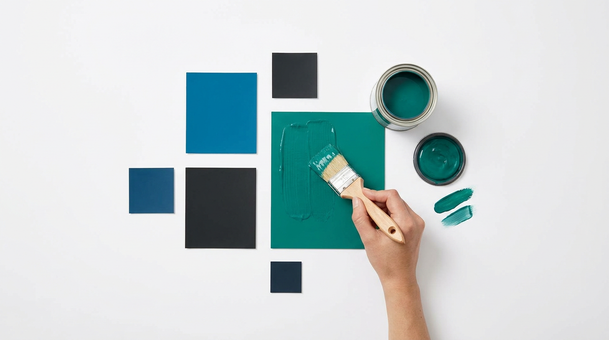 Muestras de pintura para paredes: cómo probar el color antes de decidir