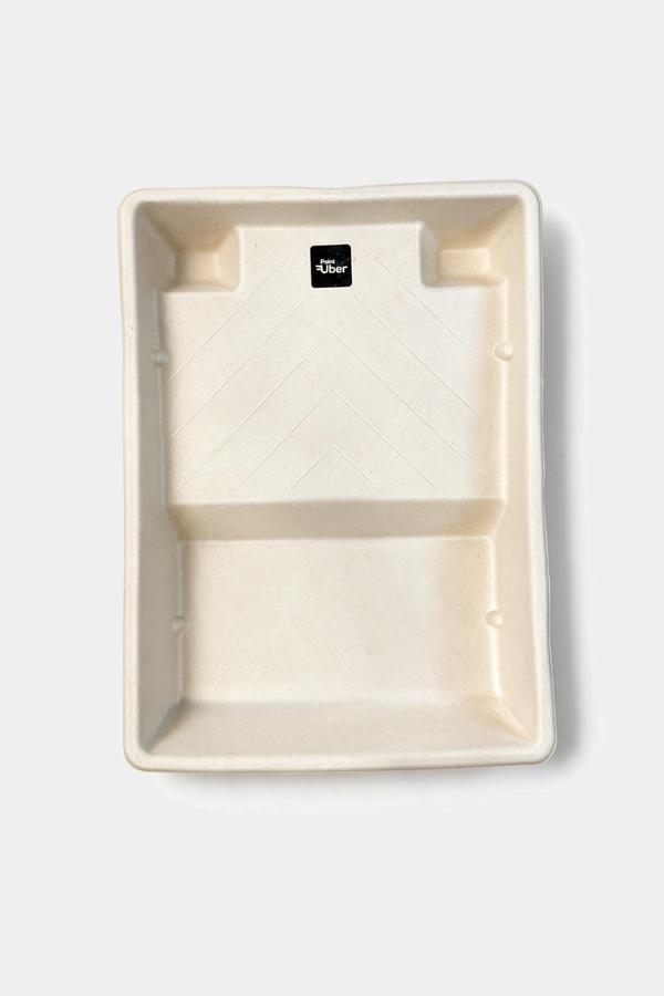 Bandeja de pintura compostable