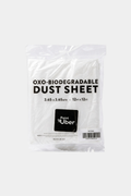 Plástico cubretodo biodegradable · 3,74 × 3,74 m