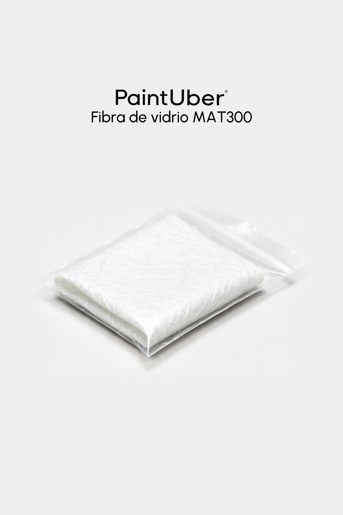 PaintUber Fibra de vidrio MAT300, bolsita de 1,5 m²