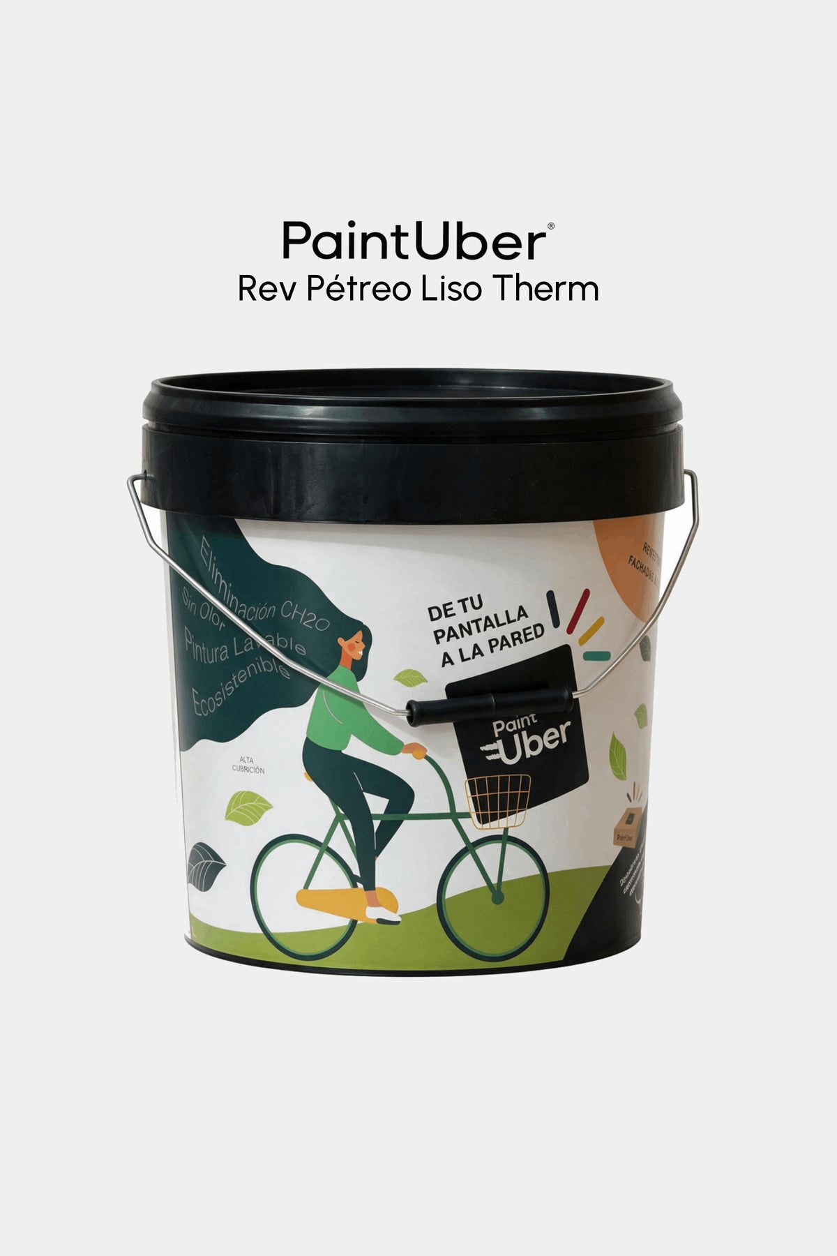Bote PaintUber® Revestimiento Pétreo Liso Therm