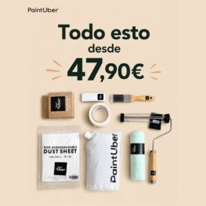 Kit de pintura interior para paredes y techos